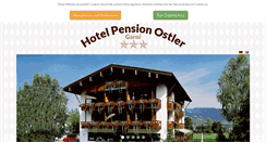 Desktop Screenshot of hotel-ostler.de